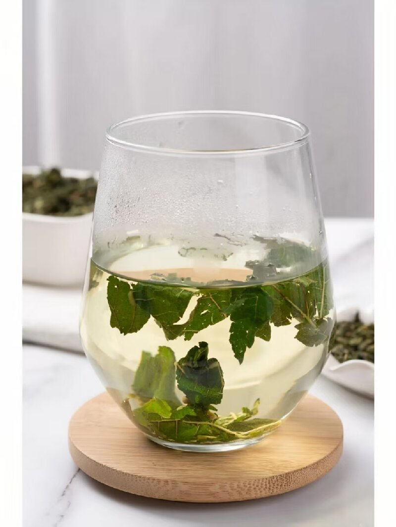Frost-Touched Mulberry Leaf Tea (Morus alba) — Dried Mulberry Leaf for Herbal Infusion preparation