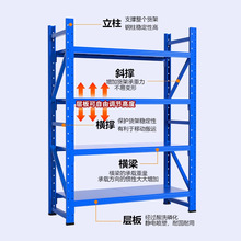 ✅矮货架两三层小货架新款置物架多层收纳架储物家用仓储仓库铁架