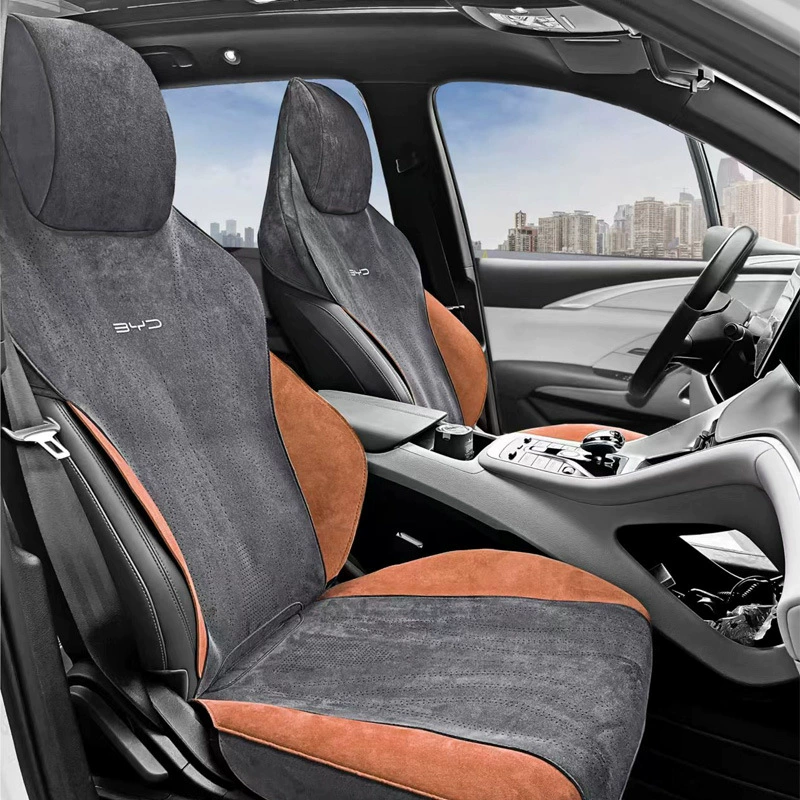 BYD Qin plusdmi специальная подушка сиденья Летняя половина сумки ev переворачивая мех Song plus чехол сиденья четыре сезона чехол сиденья