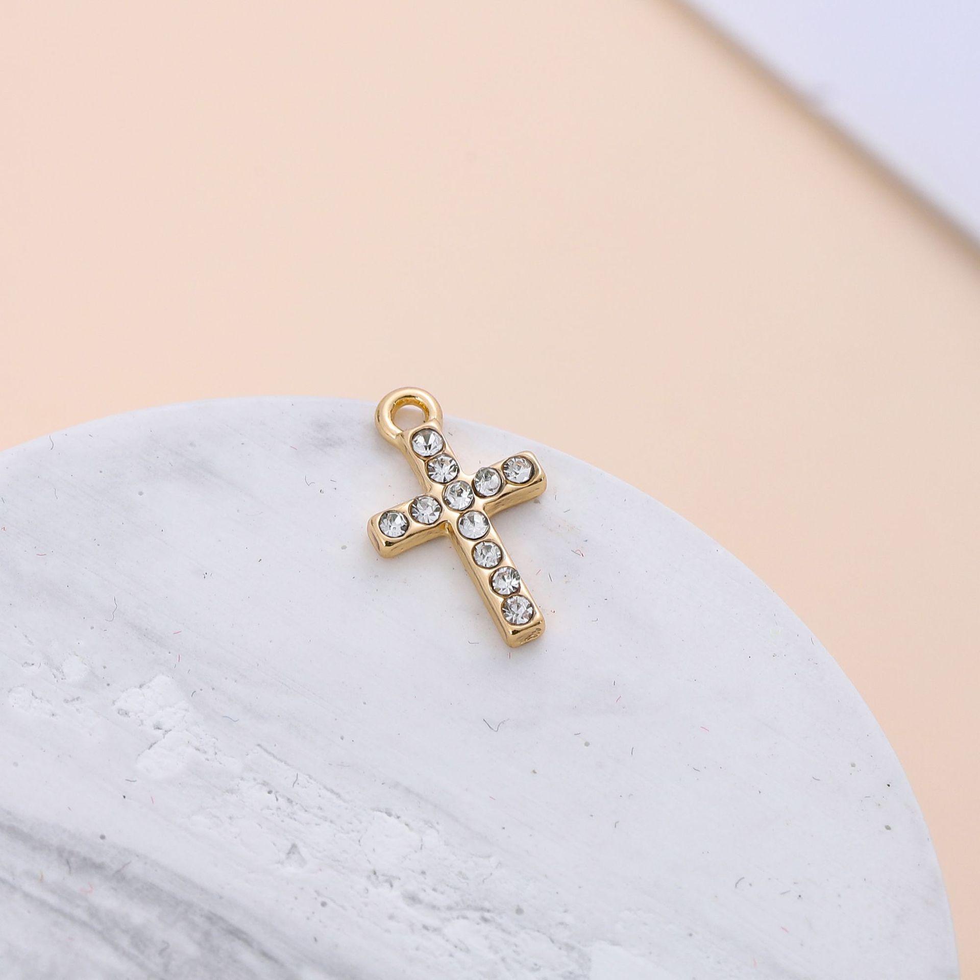 3g Weight Pendant Jewelry Making Type DIY Jewelry Accessories Classification 1 Piece Quantity Zinc alloy Material Cross, Devil's Eye, Butterfly Pattern All Seasons Season Plating Design Simple Style Style 1 Piece Zinc Alloy Cross Devil's Eye Butterfly Pendant 3