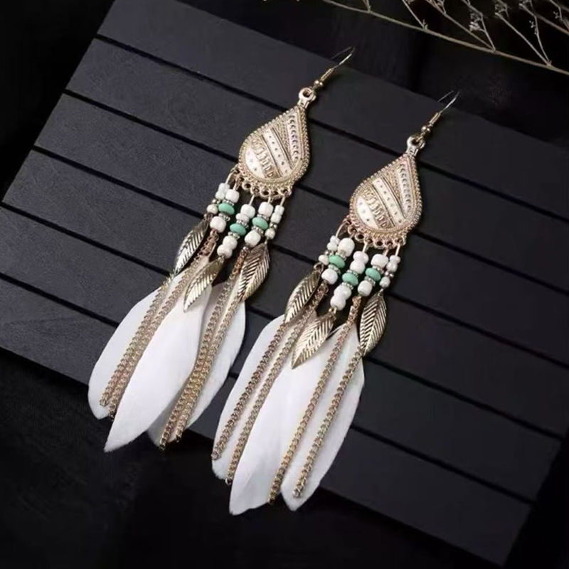 20-retro long feather