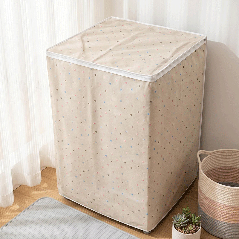 Washing Machine Sun Protection Cover, Waterproof, Fully Automatic, Top-Opening Drum Dust Cover, Cover Cloth, Balcony-Specific, Heat Insulation