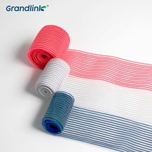 OEKO厂家批发 隐形透明鱼丝松紧带 彩色透气亲肤镂空高弹力鱼丝带