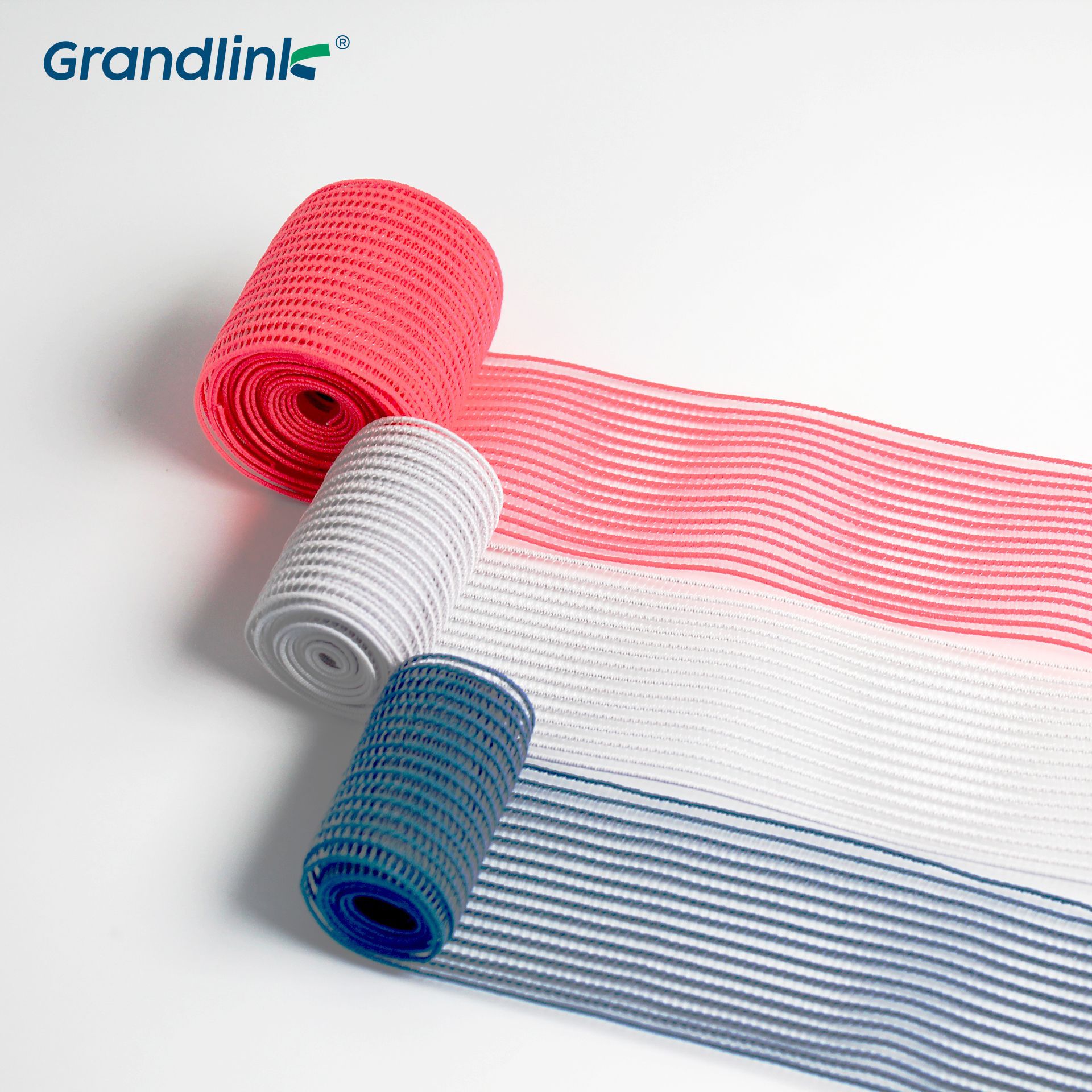 OEKO厂家批发 隐形透明鱼丝松紧带 彩色透气亲肤镂空高弹力鱼丝带