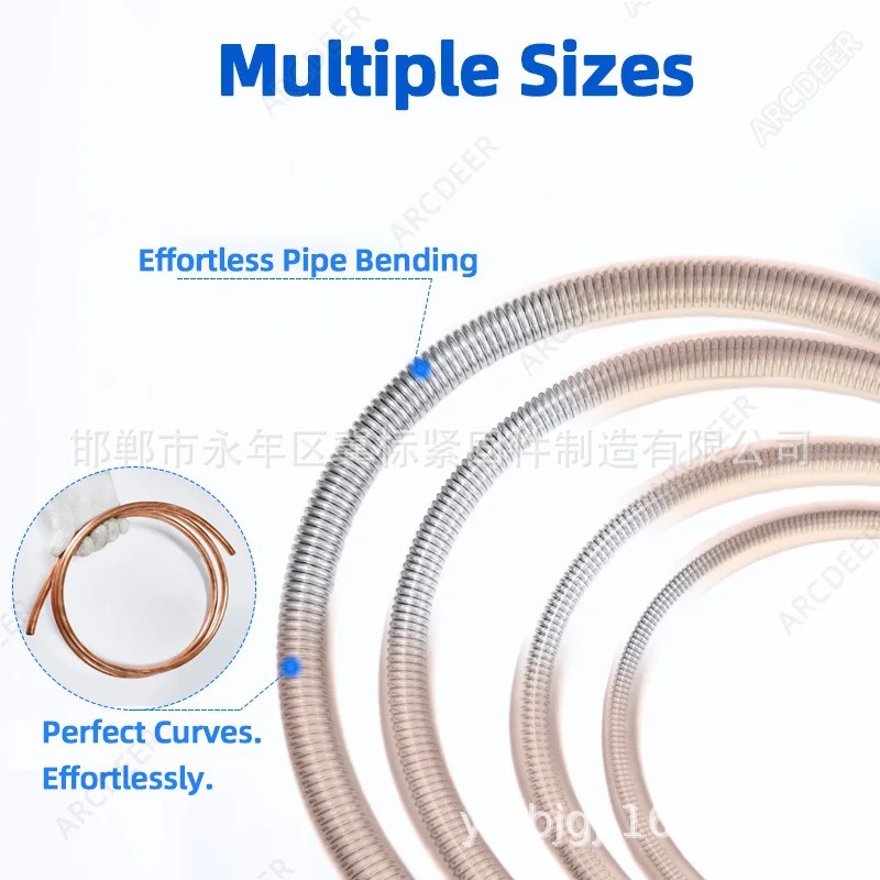 铜管弯管弹簧空调管弯管器折弯工具