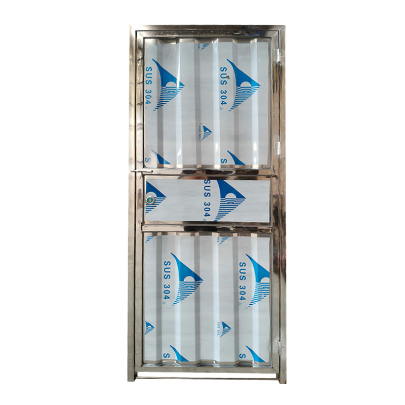 Stainless Steel Doors for Rental Houses, Factory Dormitories, Simple Bedroom Doors, Corrugated Board Interior Doors, Cheap and Hygienic, Cross-Border Stainless Steel Doors for Rental Houses, Factory Dormitories, Simple Bedroom Doors, Corrugated Board Interior Doors, Cheap and Hygienic, Cross-Border