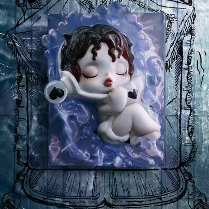 Блайнд-бокс (POPMART) SKULLPANDA Weekday Wonderland — коллекционные фигурки, украшение для авто, серия 13 моделей