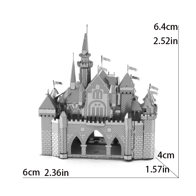 R2D2DIY puzzle de metal 3D hecho a mano modelo tridimensional para adultos Juguetes de puzzle de ensamblaje