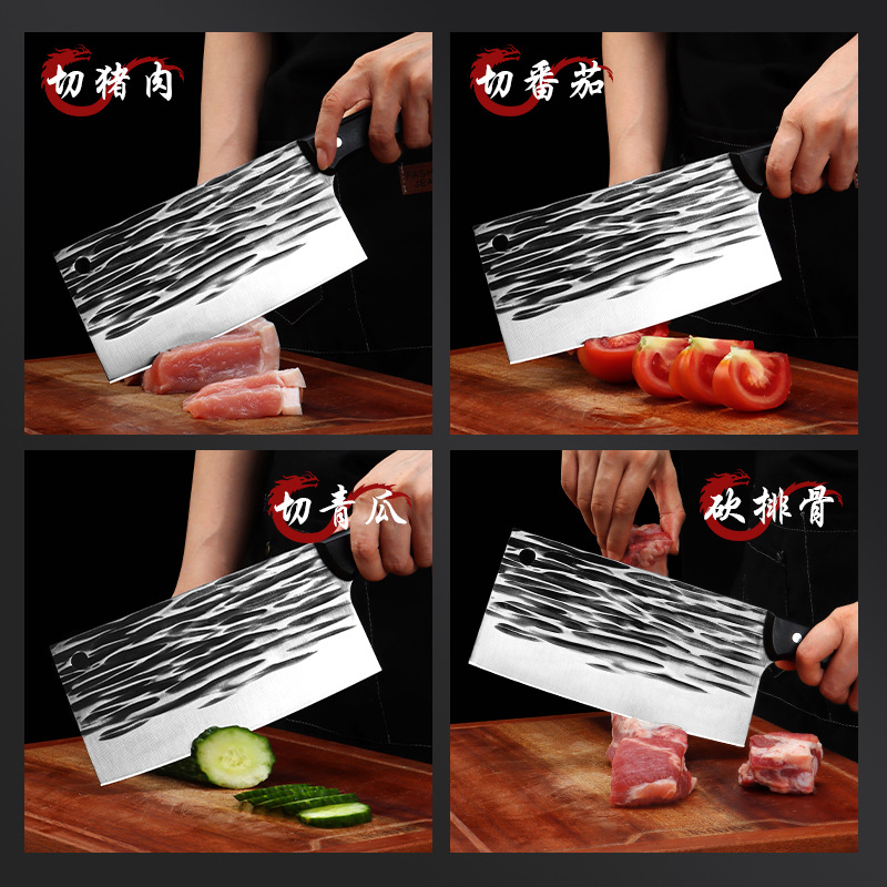 Kitchen knife house forging cutting blade cutting bone cutting knife…