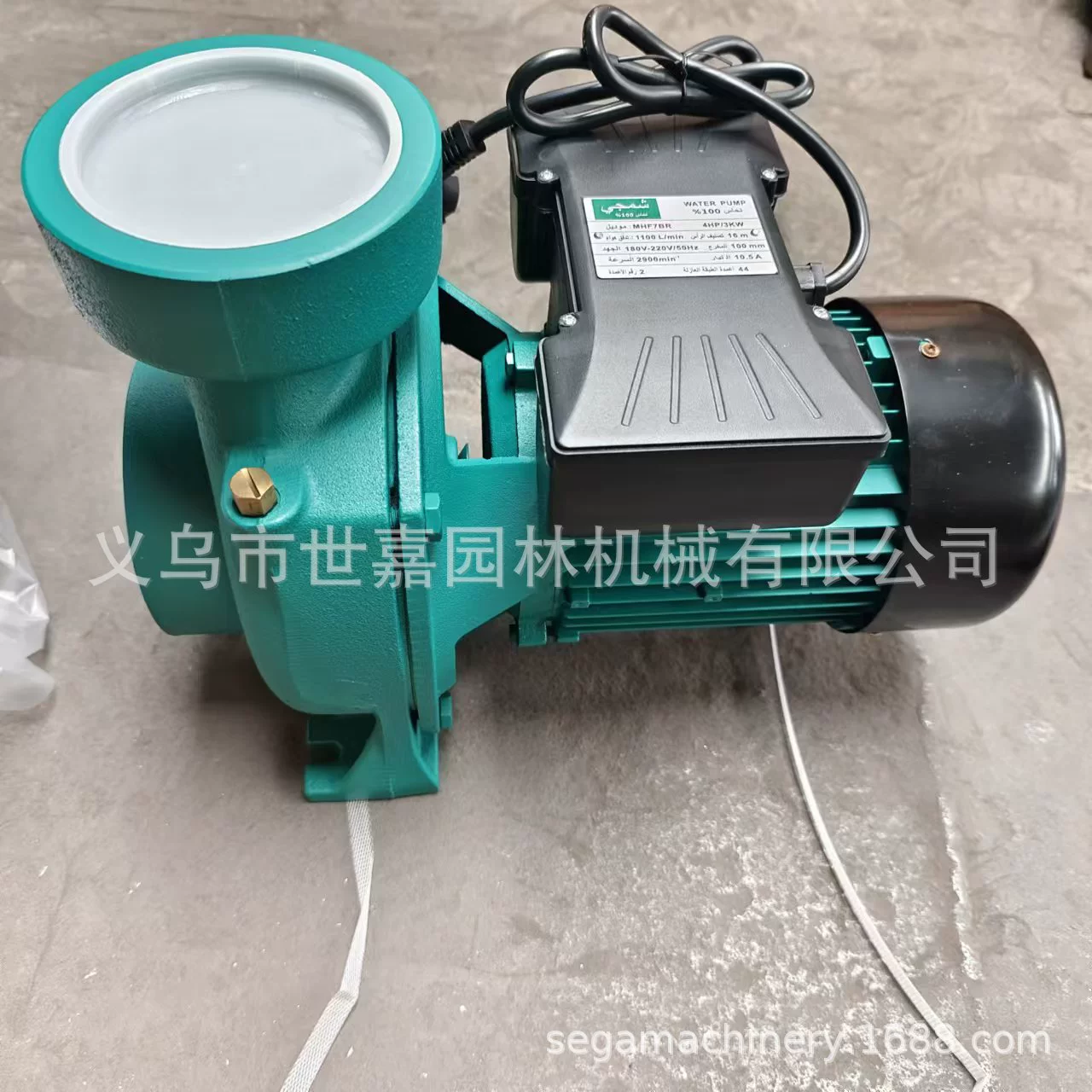 Центробежный насос Насосный насос для сельскохозяйственного орошения 4 дюйма 4 л.с. центробежный насос