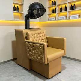 发廊理发店专用简约坐式单人头发补水焗油机蒸汽机日式美发护理