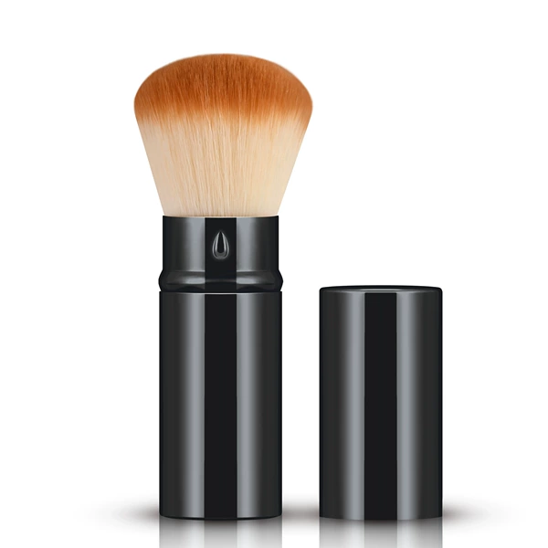 Black retractable brush-orange and yellow three-color hair 8.8*2.3cm