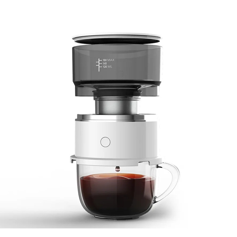 Portable Espresso Coffee Machine Automatic Hand Brew Coffee Maker for Home Office Travel Work Outdoor Camping