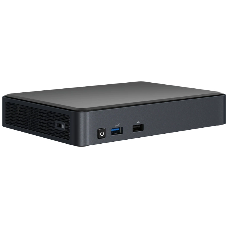 Промышленный контроллер NUC Pro шасси, компактный мини‑ПК для управления, малогабаритный настольный компьютер