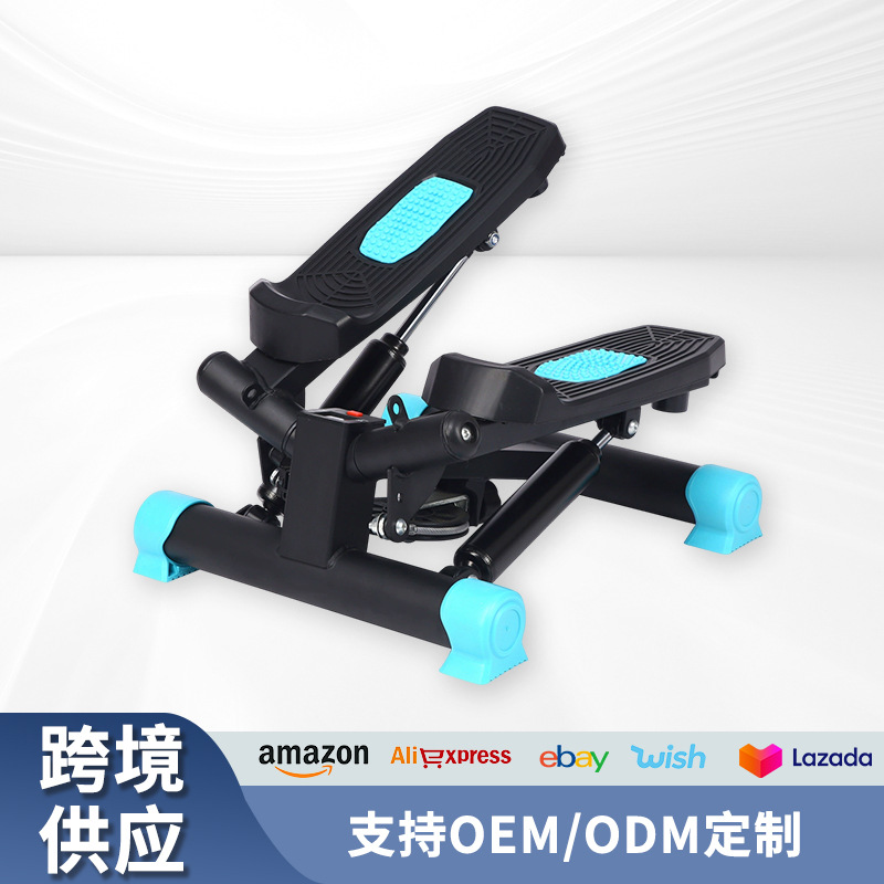 New Indoor Stepper Small Hydraulic Weight Loss Fitness Equipment Waist Twisting Leg Slimming Home Portable Sports Stepper