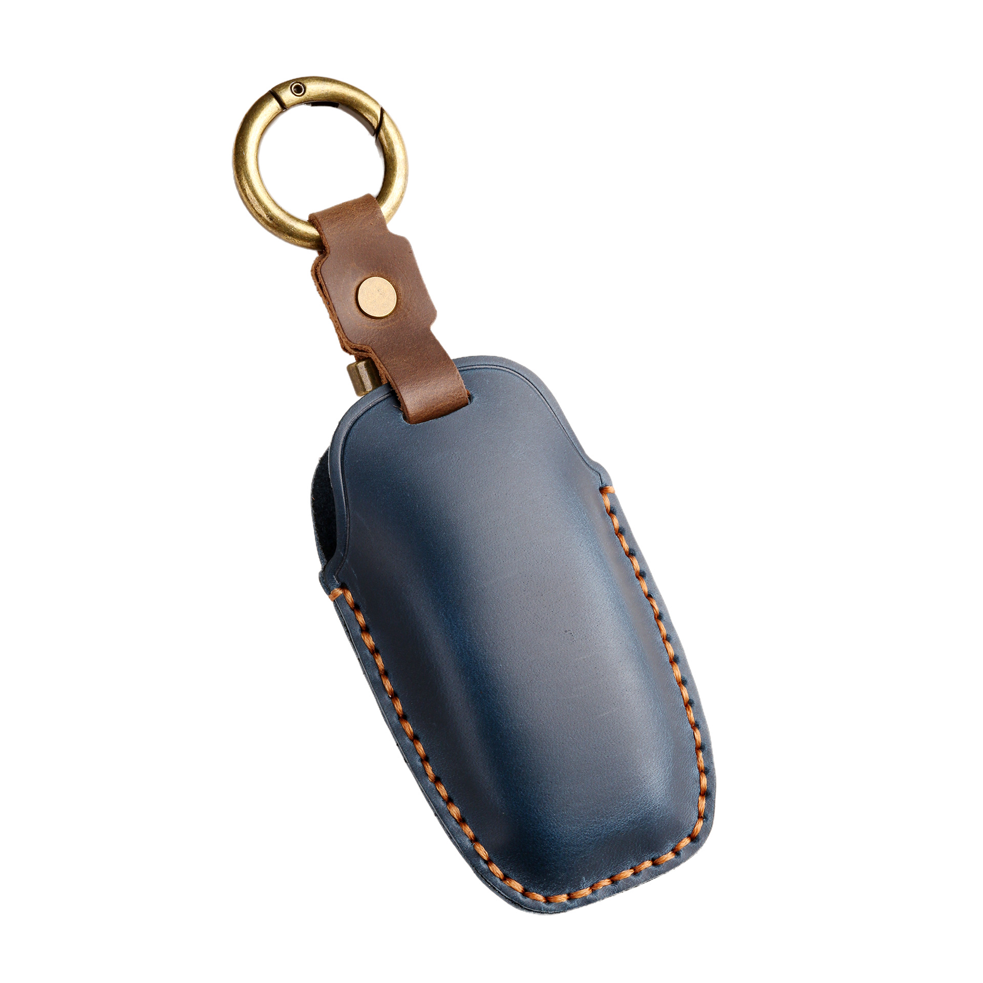 Retro Key Cover Suitable for Dongfeng Peugeot 5008 Key Cover Citroen Car Leather Key Case Buckle