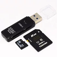 Высокоскоростной USB 3.0 картридер для SD карты, мобильного телефона, компьютера, камеры, автомобиля, TF-карты, Android, многофункциональный OTG-адаптер