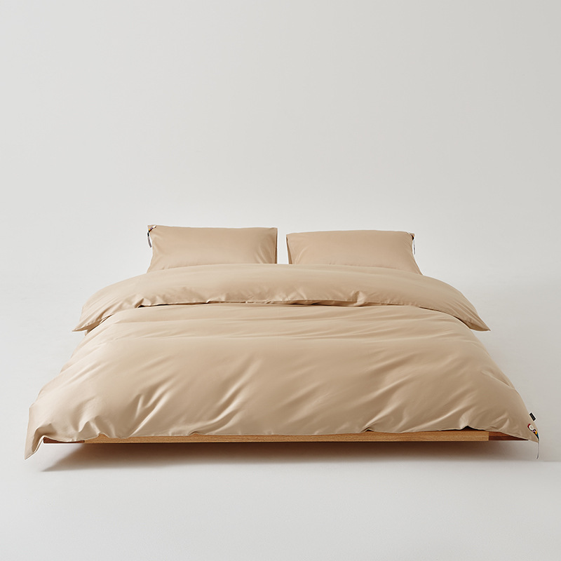 Dongdixing丨High-End Quilt Cover, Bed Bed Sheets, Fitted Bed Sheets, Pillowcase 100S Double-Strand Xinjiang Long-Staple Cotton Four-Piece Set, Pure Cotton for Naked Sleeping