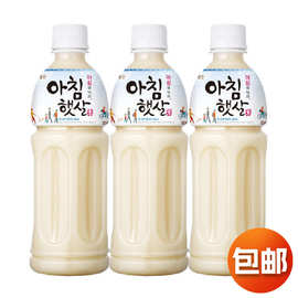 韩国进口熊津米汁糙米味饮料500ml米露萃米玄米汁甜谷物饮品