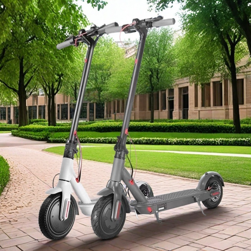 外贸源头工厂定制电动滑板车站骑锂电池折叠便携代步两轮男孩女孩