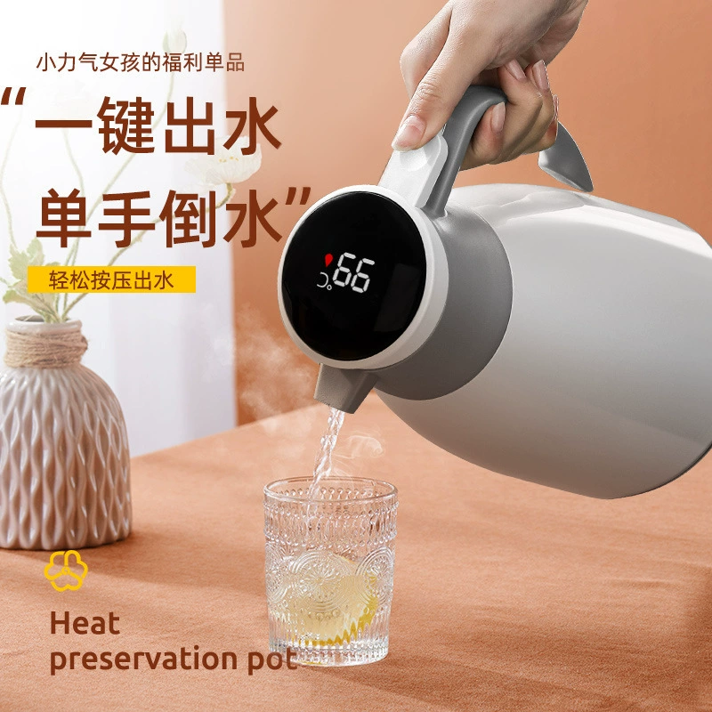 欣美雅 Thermos for home use, glass capacious teapot, liner