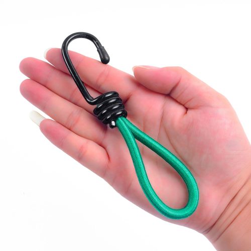 Outdoor tent elastic rope elastic rope buckle canopy pull rope ground nail fixed bundle pull rope multi-functional camping accessories
