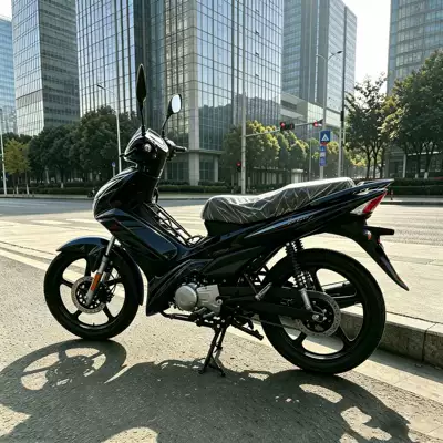 The New Black Two-Wheeled Motorcycle Is Easy to Operate, Durable, Versatile, Economical and Practical, and Is Suitable for Export (Motosikletlər)