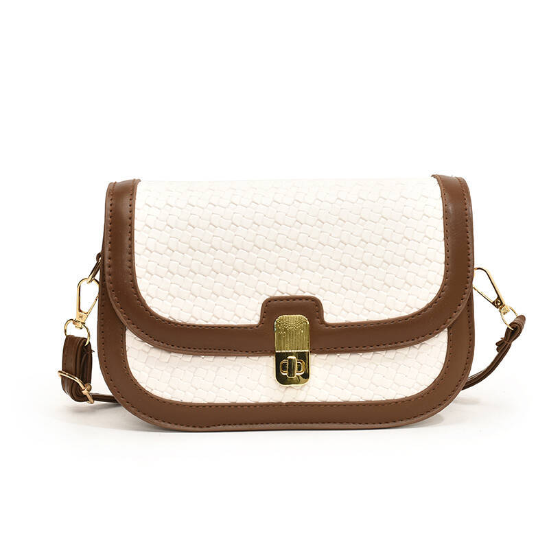 Diseño ligero de nicho de lujo tejido bolso cuadrado estilo extranjero estilo coreano universal de viaje diario de oficina mochila de hombro