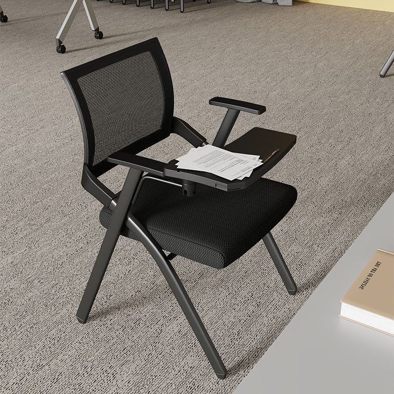 Folding Training Chair with Table Board Conference Chair with Writing Board Table and Chair Integrated Conference Room Comfortable Training Chair Staff Chair