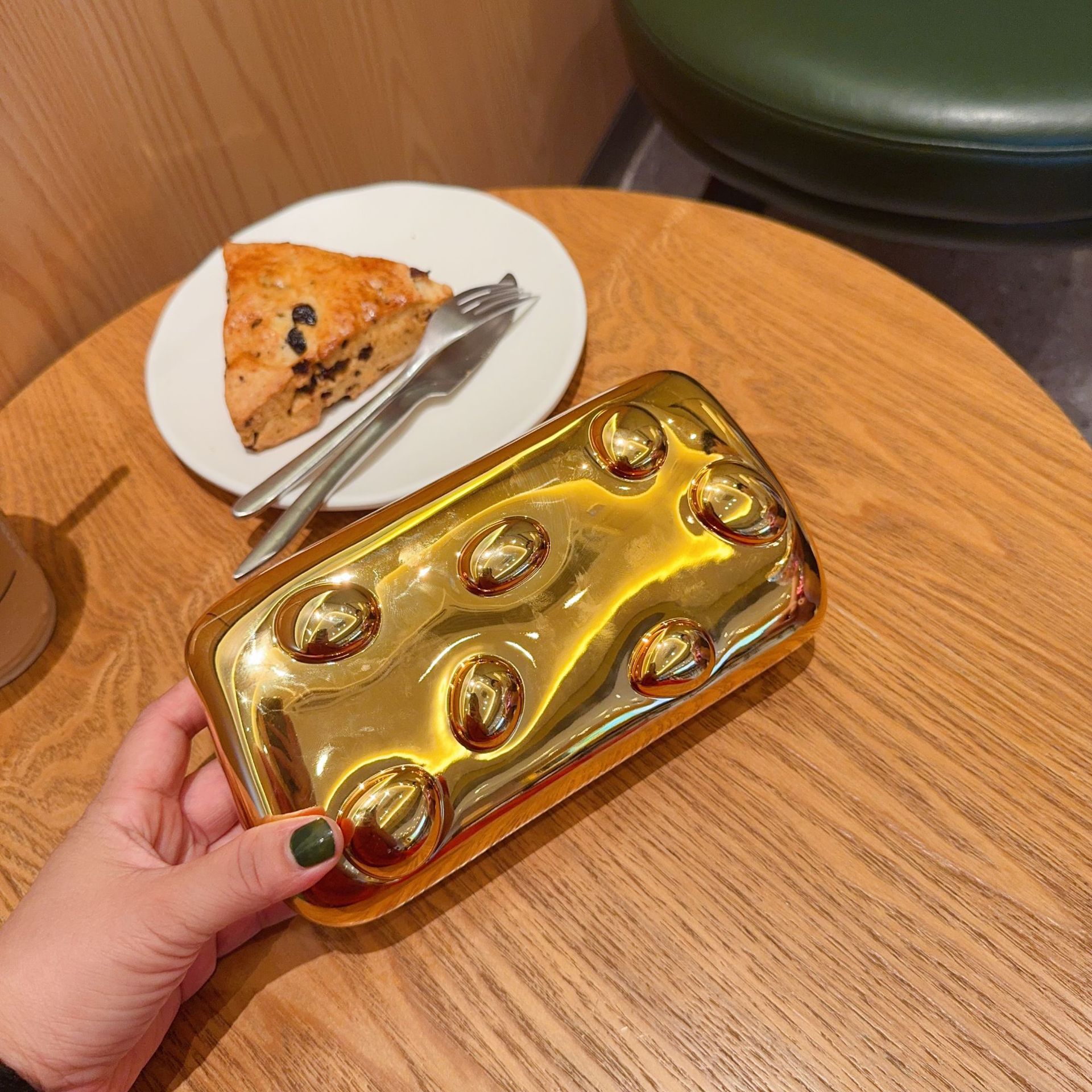 Personalidad transfronteriza lujosa bolsa de cena de damas elegante bolsa de cena de fiesta esquinilla bolsa de mano de alto nivel