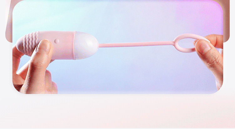 Mystery Heart Vibrating Egg with Wireless Remote Control, Pink ABS/Silicone Adult Massager — detail image 26