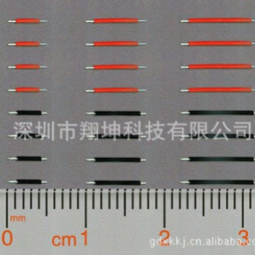 环保玩具引线透明电子线导线超短线加工线仔铁氟龙8mm双头浸锡