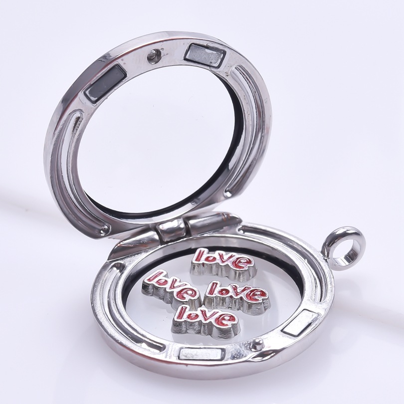Jewelry Accessories Classification 1 Piece Alloy Color Block Heart Shape Jewelry Accessories Beads