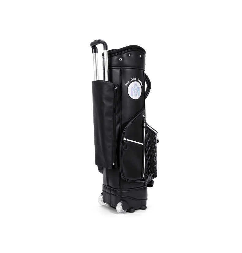 Túi golf Magic Eye kéo ròng rọc, đựng 13 gậy, cao 127 cm — M22QB0101-Đen chi tiết 13