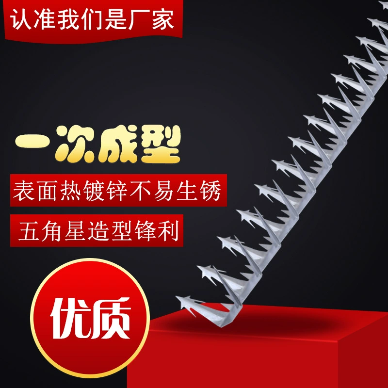 Оцинкованная горячим способом колючая проволока с противолазным покрытием для канализации, жилых зон, вилл, ограждений тюрем и стен.