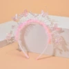 Hairpin butterfly headband [pink without lights]