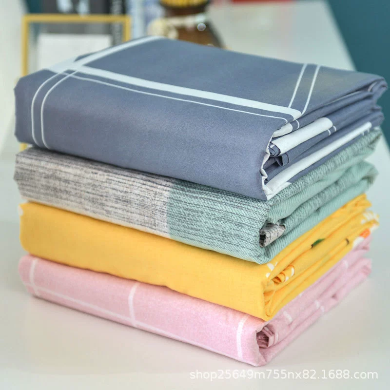 Пододеяльник одно студенческое общежитие комплект из четырех предметов двойной 150x200 шлифовка осень и зима ins пододеяльник от ветра оптом