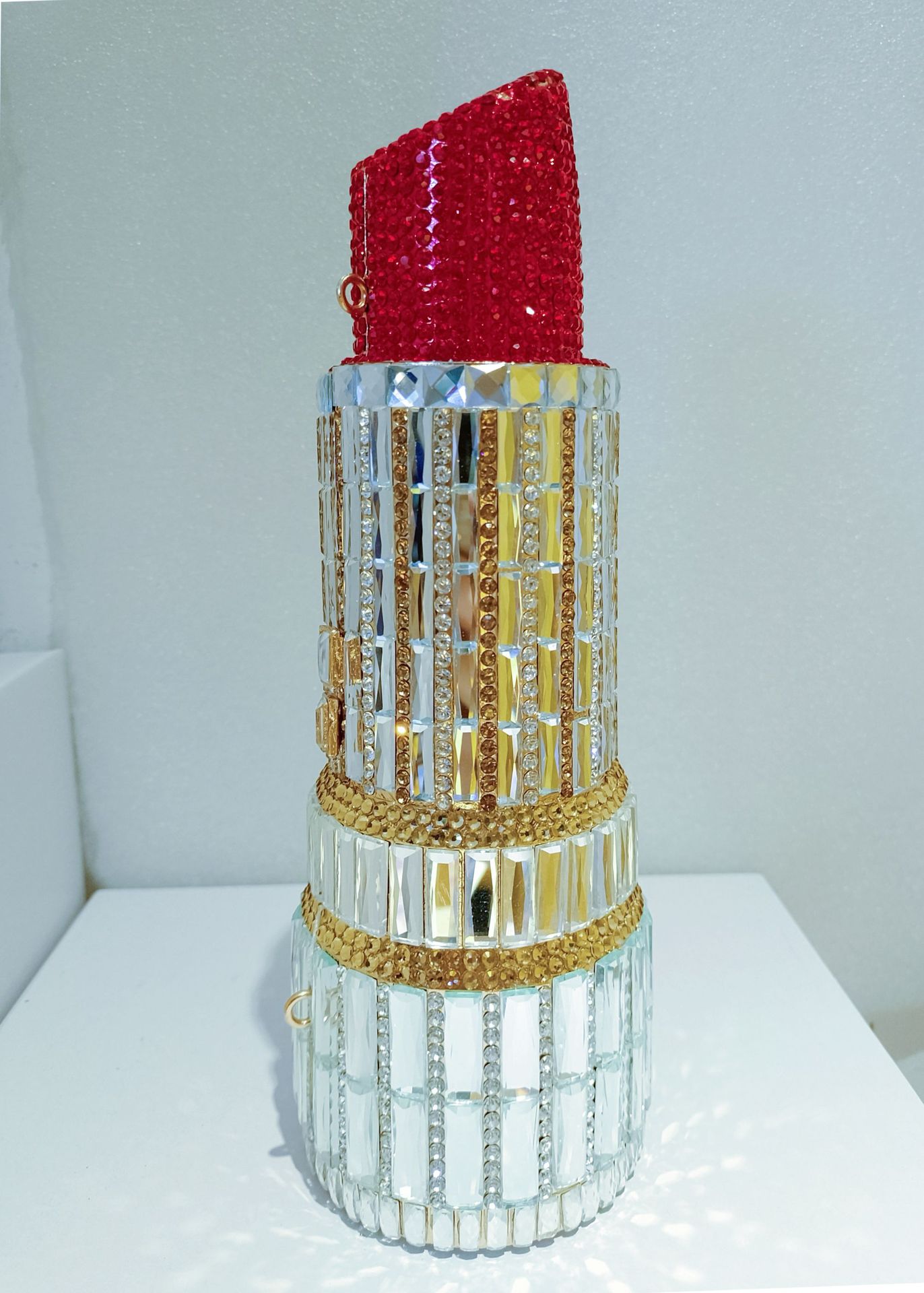 Barra de oro y rojo plateado