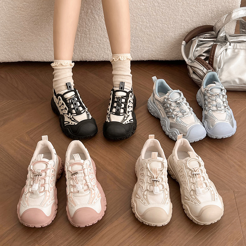 Mulas camellos feos zapatos zapatos de mujer 2025 primavera nuevos zapatos de montaña al aire libre zapatos de mujer zapatos casuales