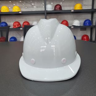 V-type national standard safety helmet construction site helmet N95 paint ABS inspection special type knob electrical insulation printing