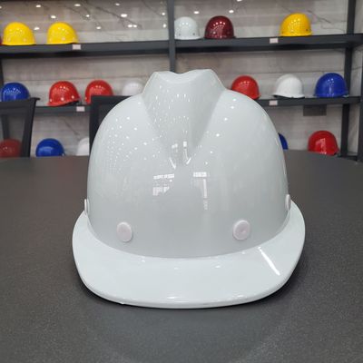 V型国标安全帽工地施工头盔N95烤漆ABS过检特殊型旋钮电绝缘印字