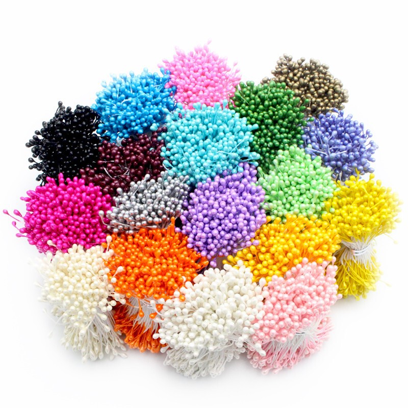 Multi-Size Pearlescent Stamens Cotton Thread Gypsum Flower Core Artificial Flower Headdress Wedding Holiday Decoration Accessories Fake Flower Art Materials Multi-Size Pearlescent Stamens Cotton Thread Gypsum Flower Core Artificial Flower Headdress Wedding Holiday Decoration Accessories Fake Flower Art Materials
