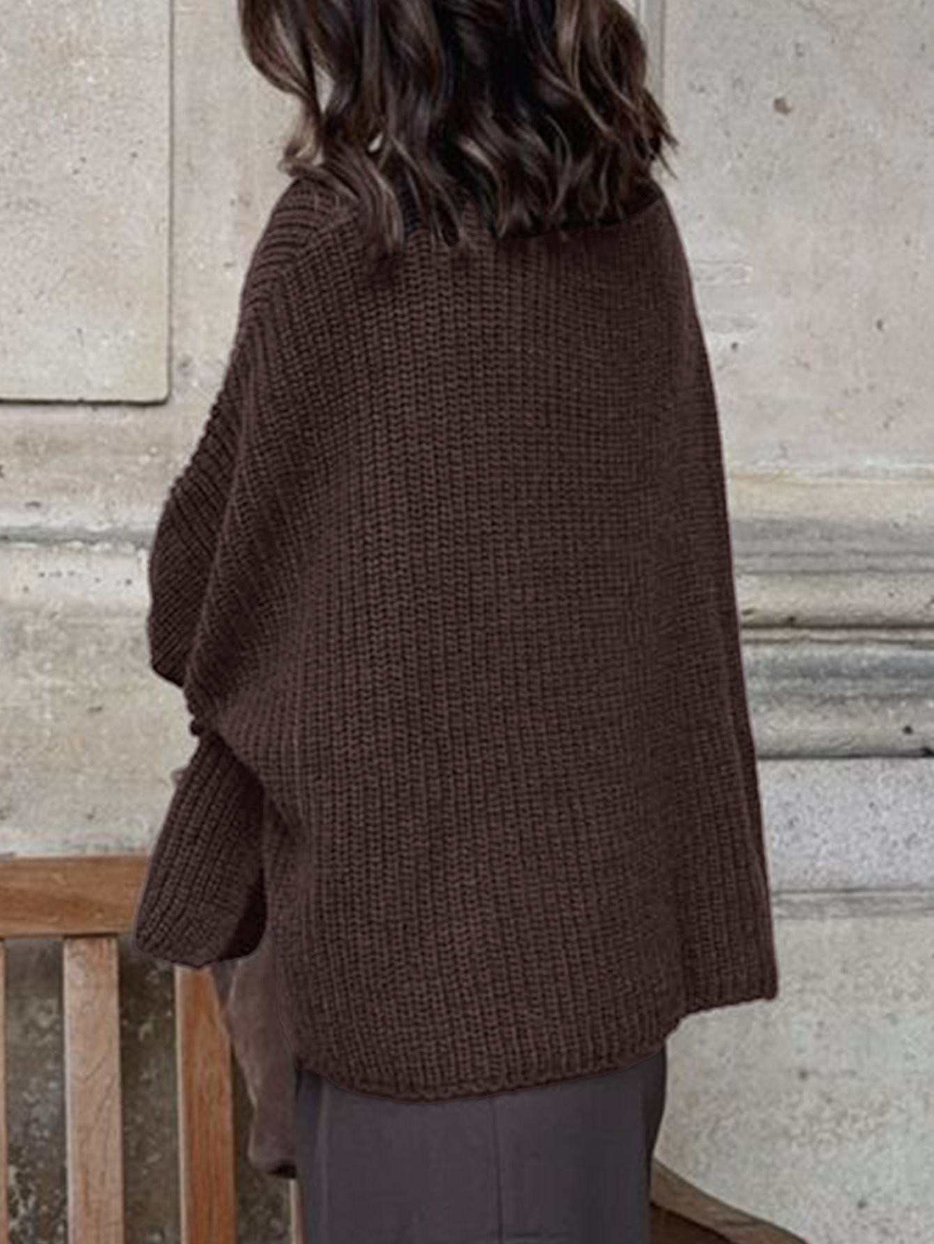 Kaikuo2025 otoño y invierno transfronterizos de mujeres europeas y estadounidenses cardigan de cuello en V botón casual suéter de estilo retro mujer Amazon