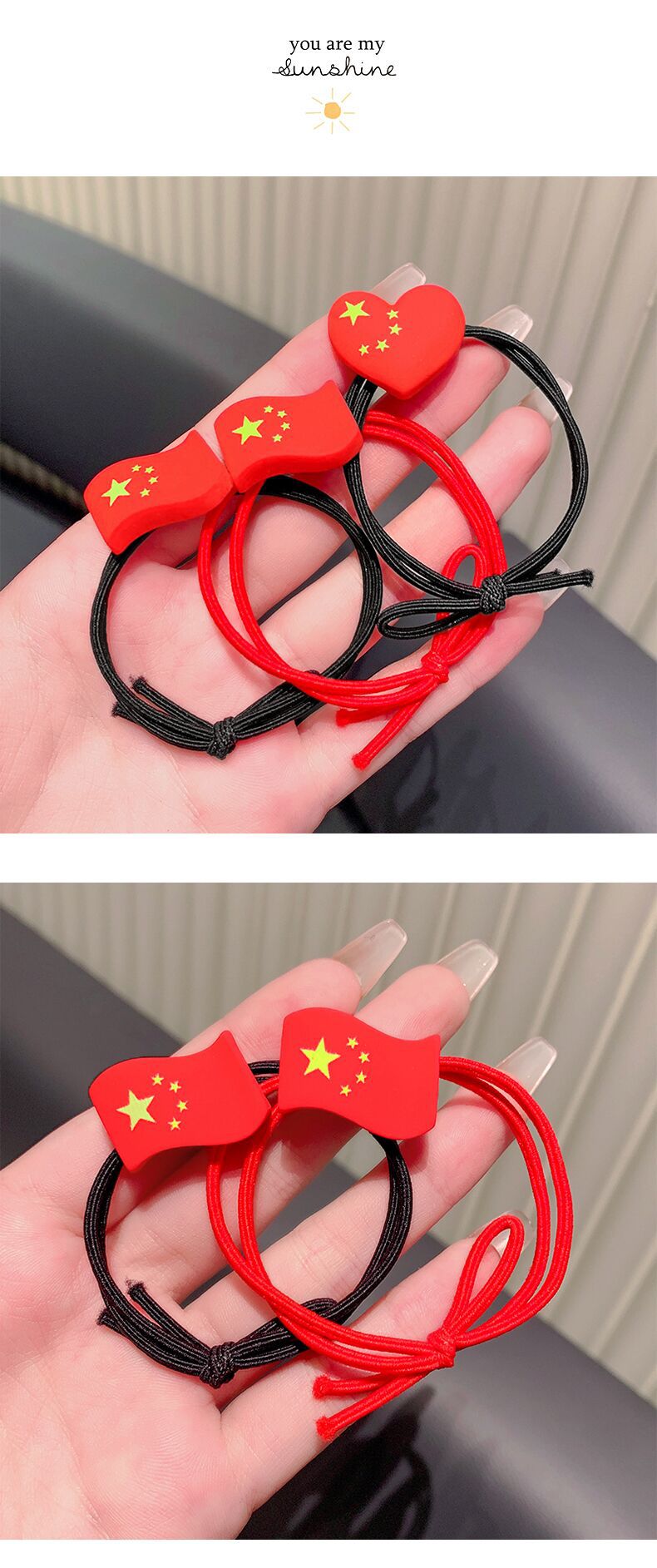 five star red flag headdress