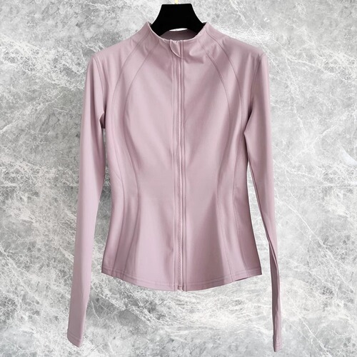 Women's Long Sleeve Cross-border Sports Jacket Fitness Top Spring Yoga Open Shirt Professional Running Yoga Wear