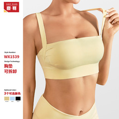 运动文胸女款防震聚拢瑜伽背心跑步健身网红外穿美背内衣跨境热销