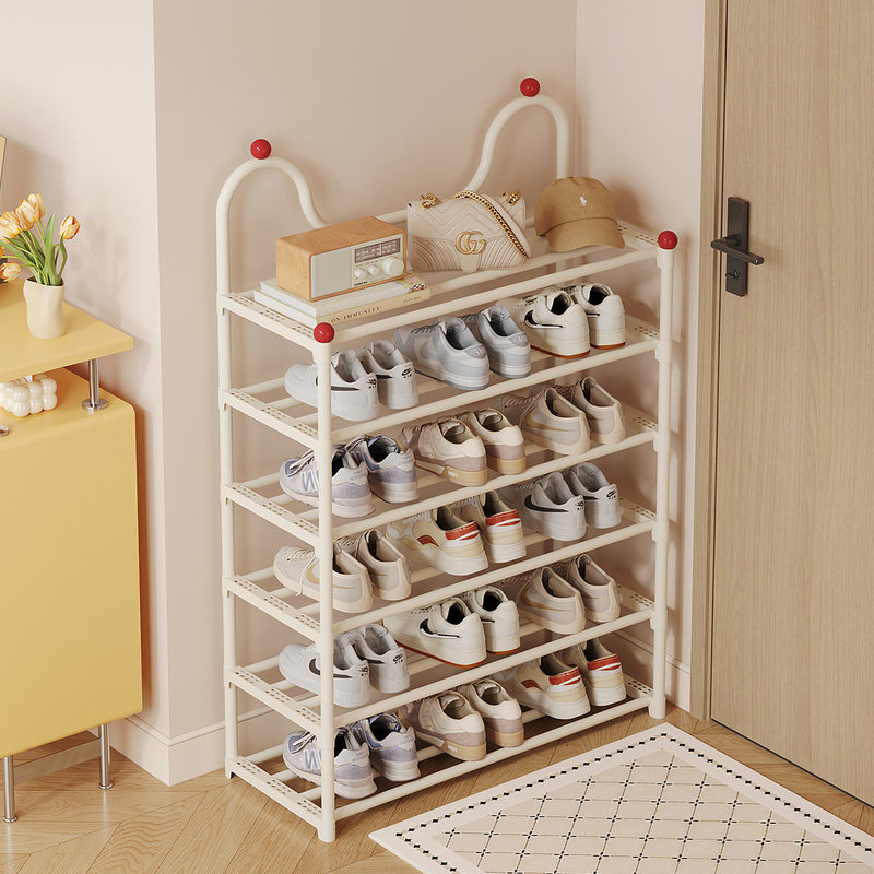 Simple doorway shoe rack for home use, multi-layer dustproof shoe cabinet for rental apartments, dormitory, narrow small entryway, new foreign trade model Simple doorway shoe rack for home use, multi-layer dustproof shoe cabinet for rental apartments, dormitory, narrow small entryway, new foreign trade model