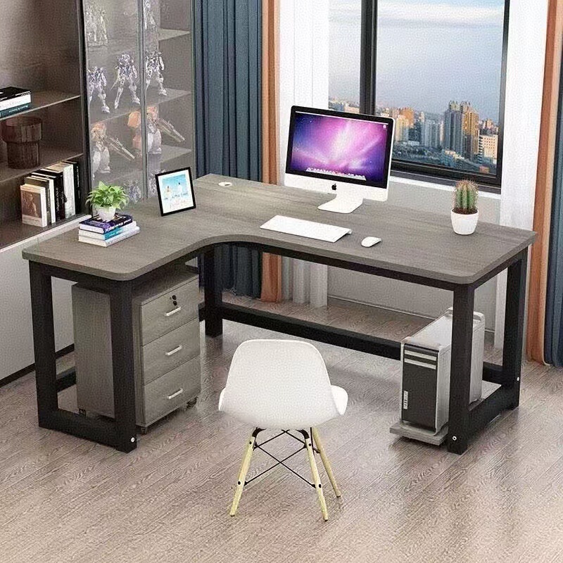 Corner Computer Desk Desktop Home Bedroom Writing Desk Office Double Simple Economical Assembly Office Desk