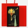 Longmen Grottoes tassel + handle (red box gift bag)