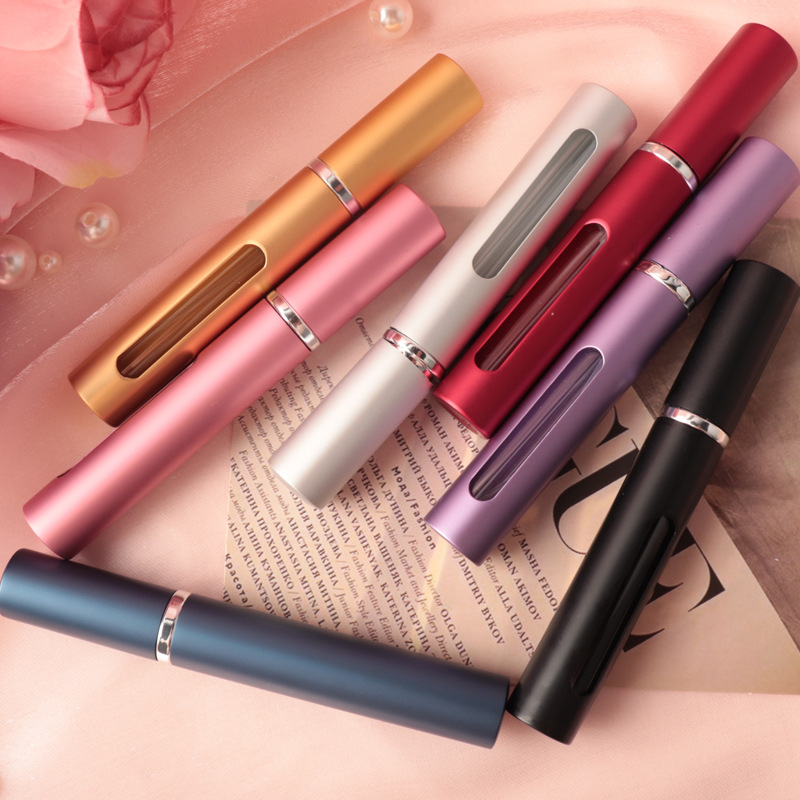 现货香水分装瓶便携式外出可视小窗口小样瓶空瓶细腻喷雾厂家直销